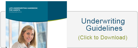 underwriting guidelines button